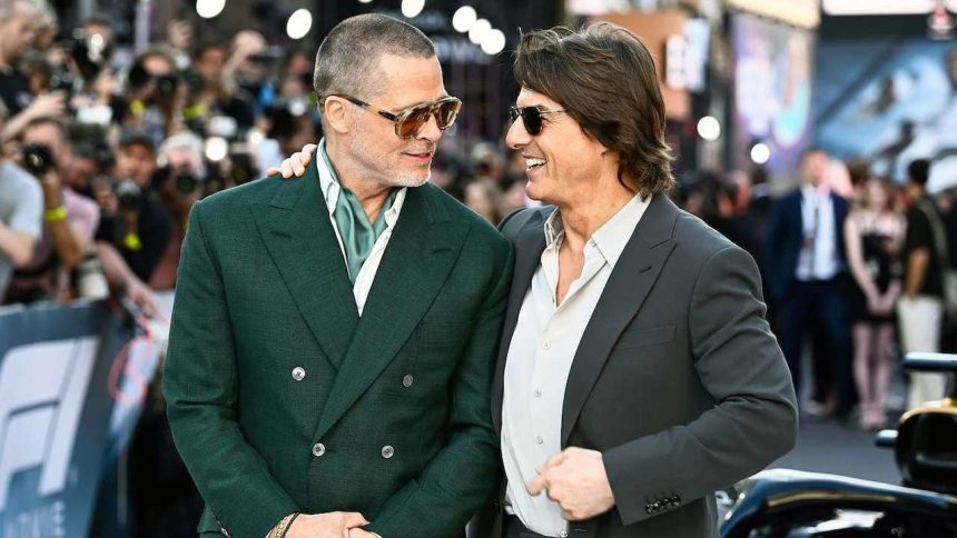 Brad Pitt ile Tom Cruise